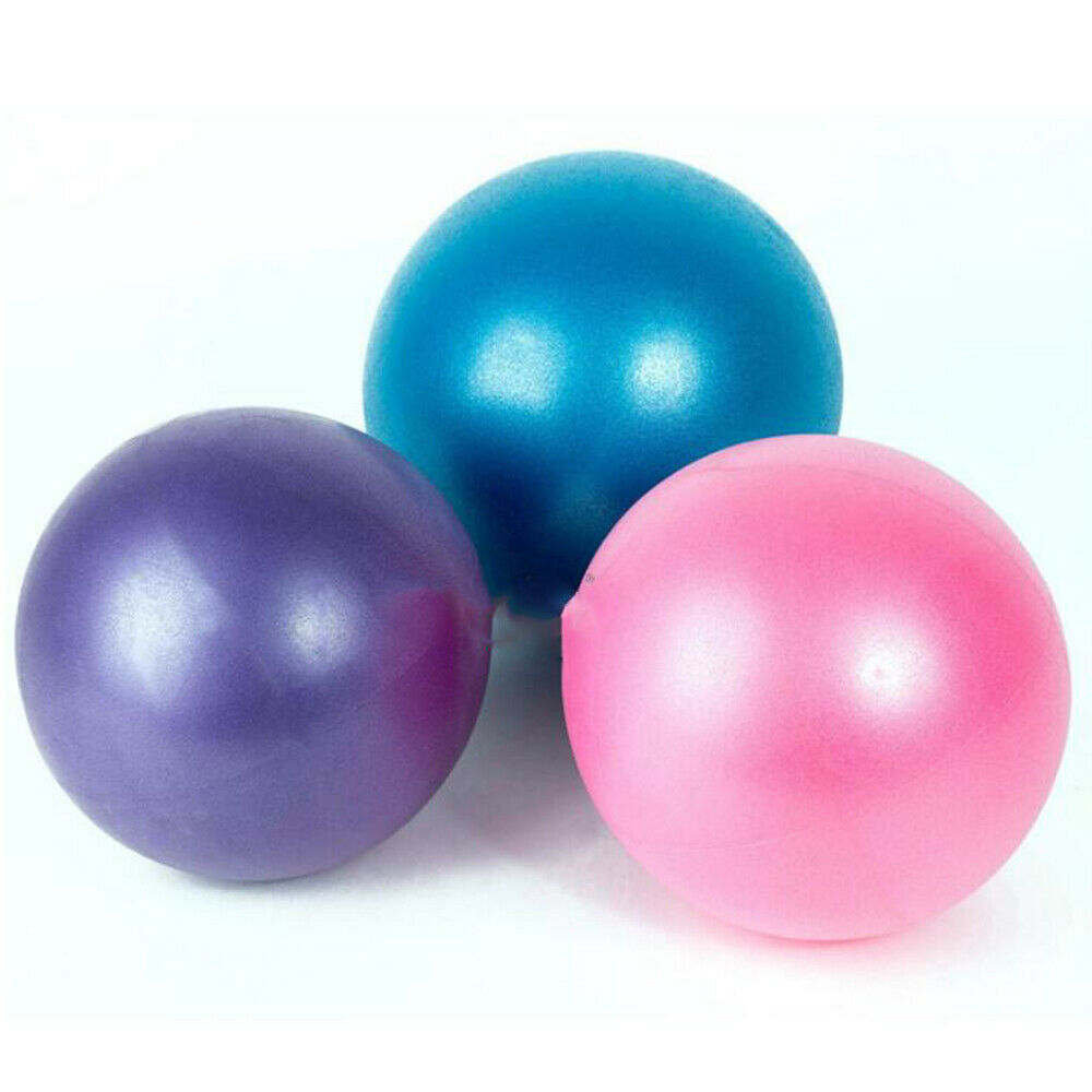 Pilates Ball Yoga Ball 25cm Balance Yoga Fitness Ball Fitball Pilates Exercise Ball Gymnastic Ball Children Women PVC Yoga Ball