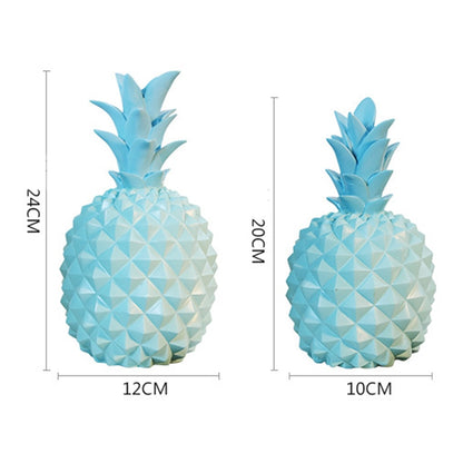 Fashion Ananas Statue Home Decoration Accessories Abstract Sculpture Desk Decor Coin Storage Box Living Room Decorative Statues