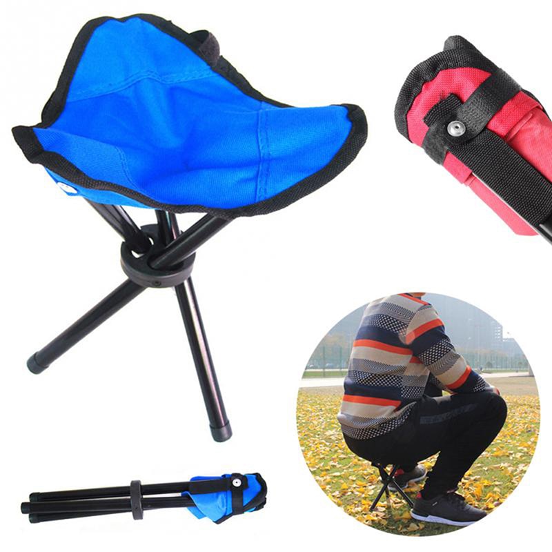 2023 Outdoor Portable Fishing Chairs Casting Folding Stool Triangle Fishing Foldable Chairs Convenient Fishing Accessories