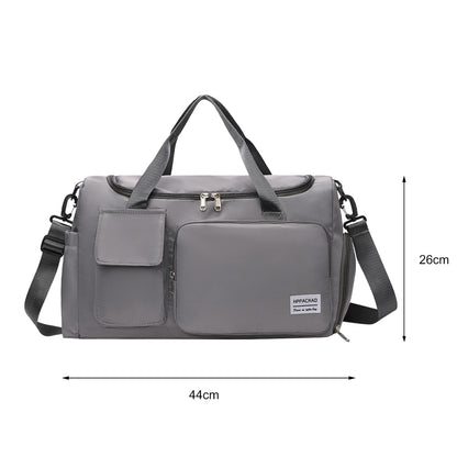 Dry-Wet Separation Yoga Handbags Large Capacity Waterproof Outdoor Gym Sports Travel Crossbody Bags Shoulder Bag for Women